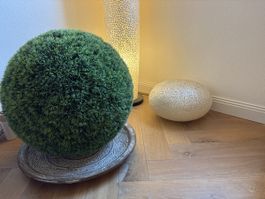 Deko Kugel künstlich Graskugel 54cm Höhe