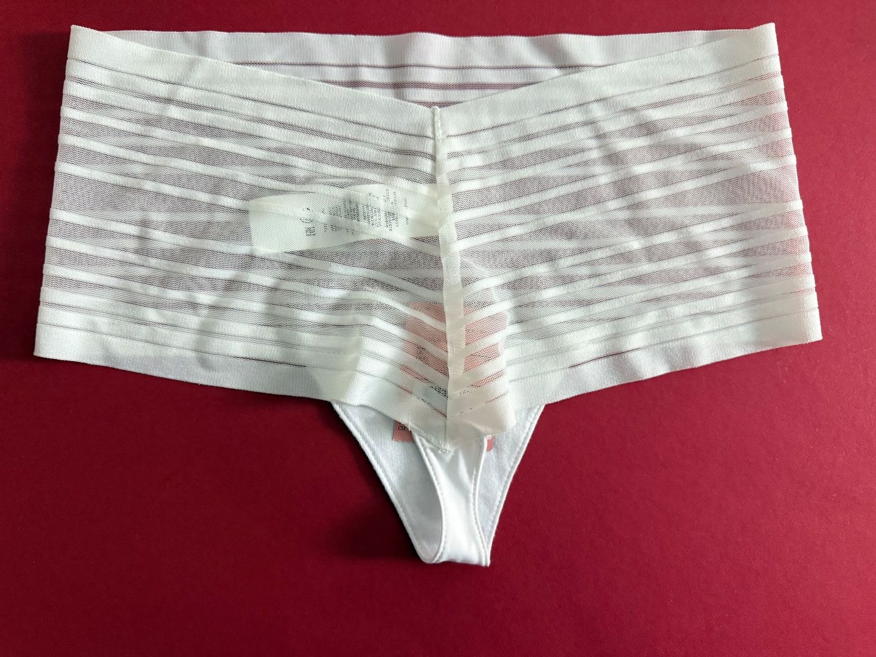 Hunkemöller Altra biancheria intima: HUNKEMÖLLER, String INVISIBLE, Grösse XS, Farbe Weiss – Nuovo e nell'imballaggio originale da Rudolfstetten venduto da gst_g7xl 2