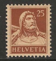 1933 : Tellbrustbild Nr. 175z, einwandfrei ** KP 250.--