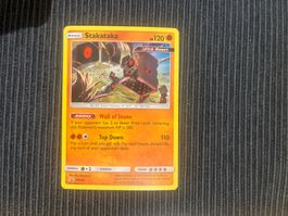Pokemon Stakataka Holo Promo SM 209 Englisch Near Mint