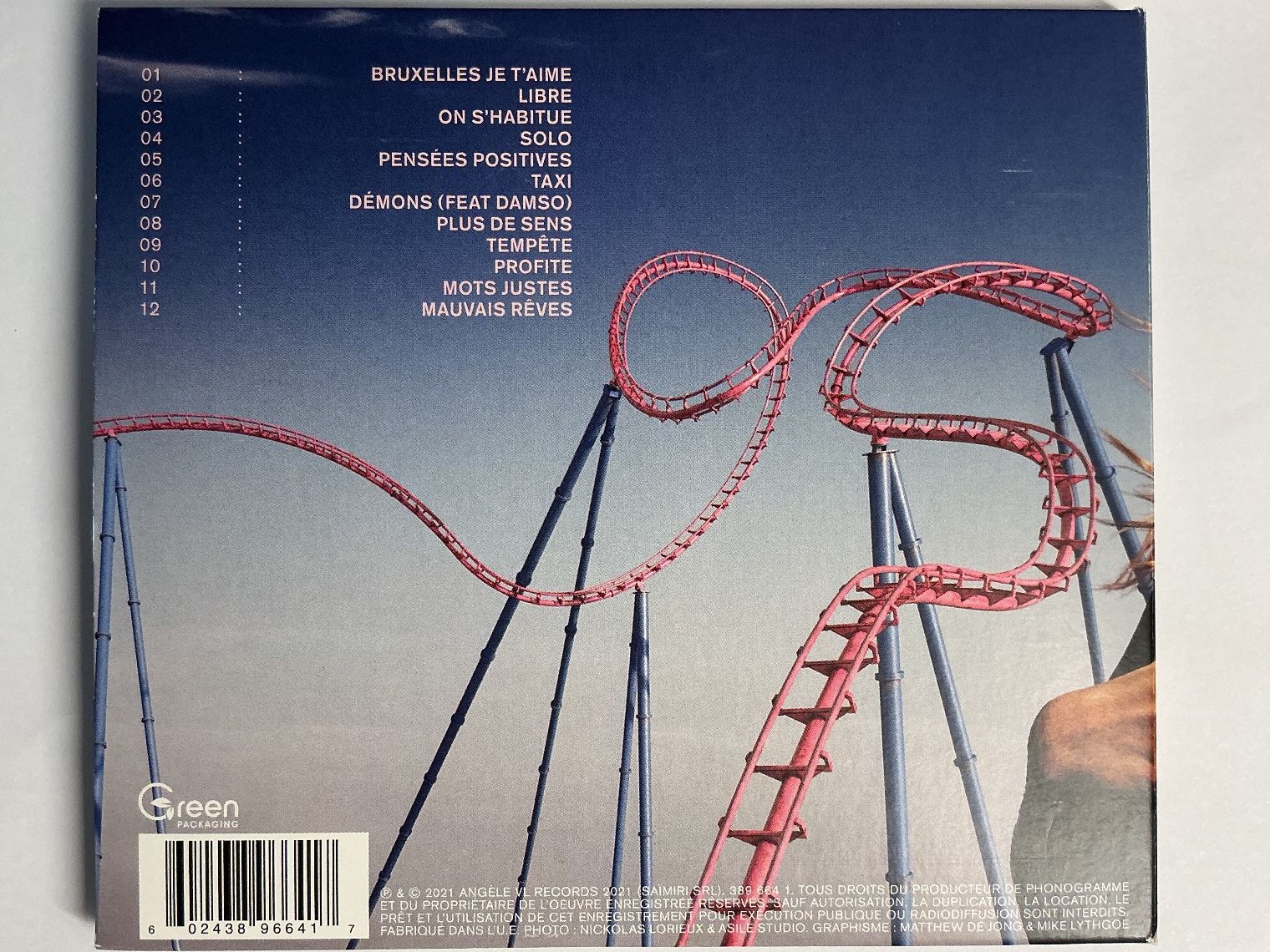 CD: Angèle nonant-cinq, 2021 – Usato da Nidau venduto da california290309 1