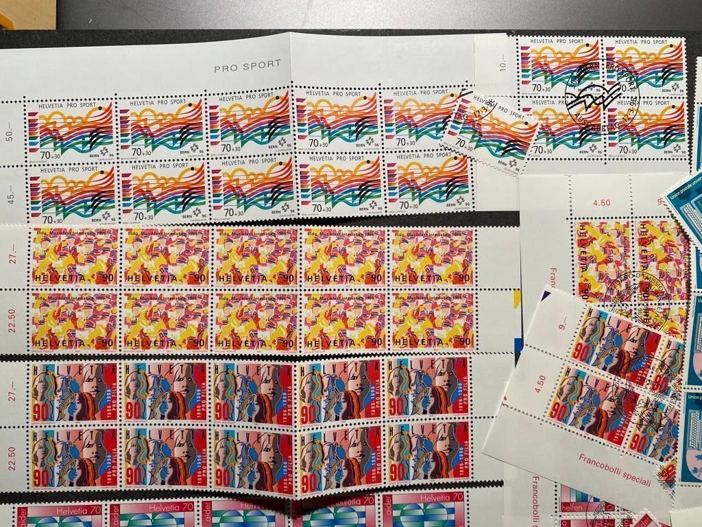 Alle Briefmarken: Los 70 Pro Patria komplett 1995 Marken – Neu (gemäss Beschreibung) aus Niederweningen von rimicanardo 6