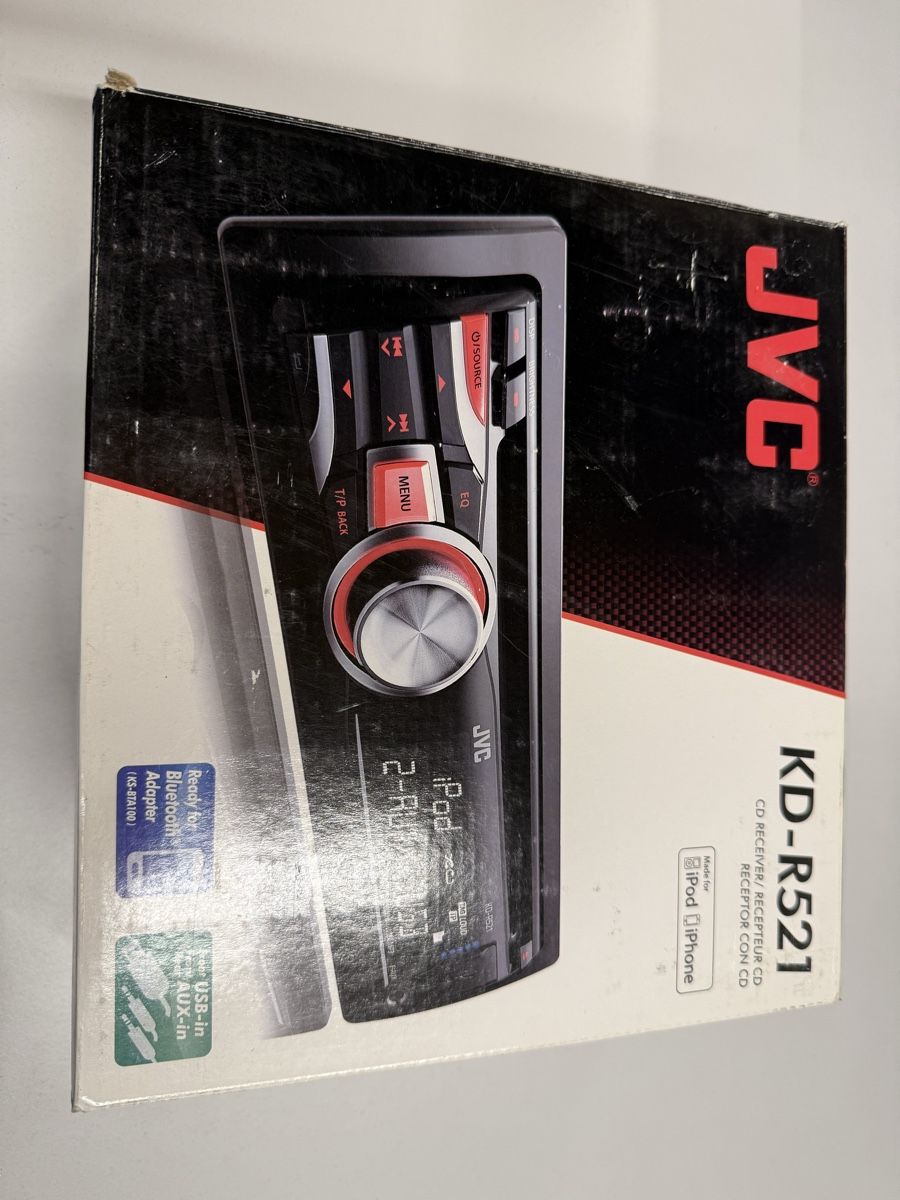 JVC Audio- & Mediensysteme: JVC KD-R521 CD Receiver mit USB und Bluetooth, neu – Neu (gemäss Beschreibung) aus Spiez von RS-inti