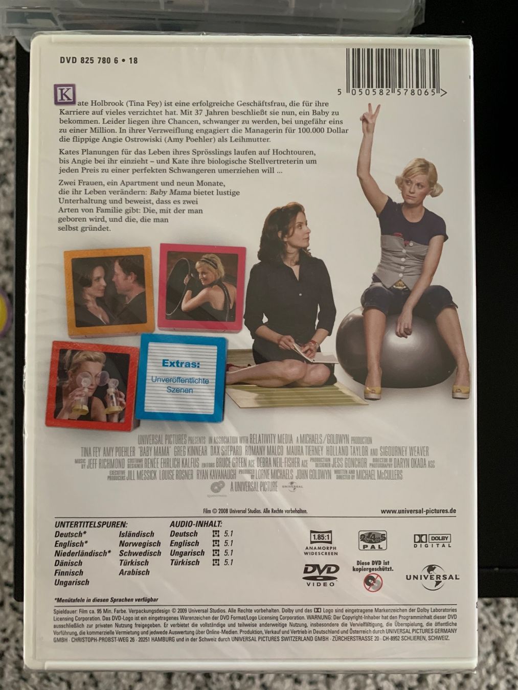 Tutti i DVDs: Baby Mama OVP – Nuovo e nell'imballaggio originale da Aarau venduto da usmichi 1