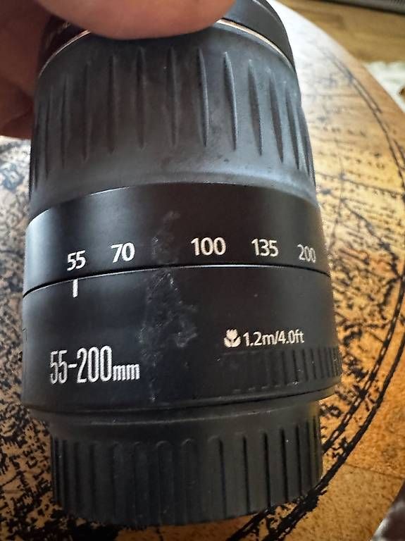 Objectifs: Objektiv Canon Zoom EF 55-200 – D'occasion à Villmergen par yougotit