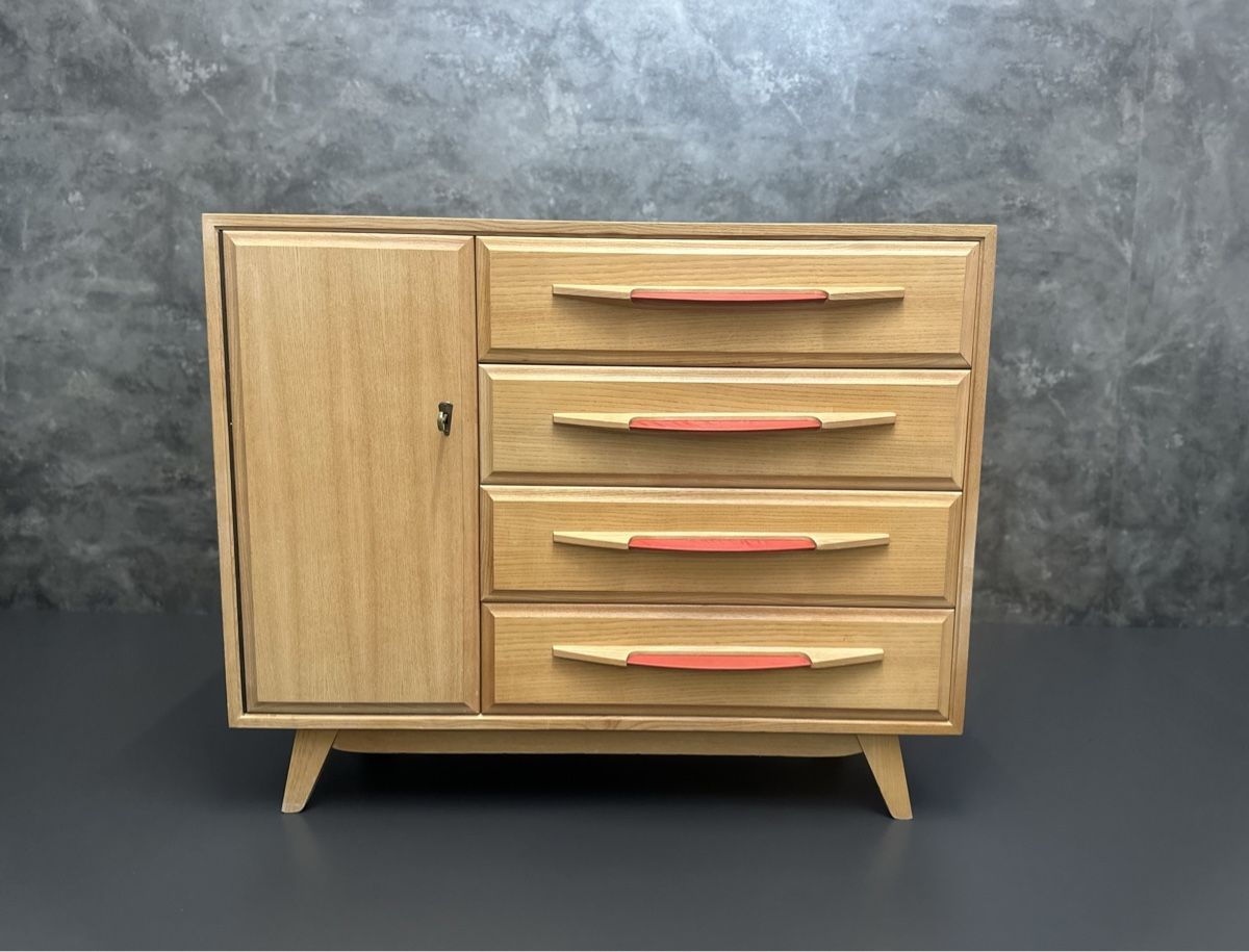 Cassettiere: Corta Multiform Kommode Schweizer Mid-Century Sideboard 60er – Usato da Elsau venduto da Teak_Vintage 1