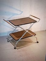 Italienischer Vintage-Servierwagen, faltbar, 60er