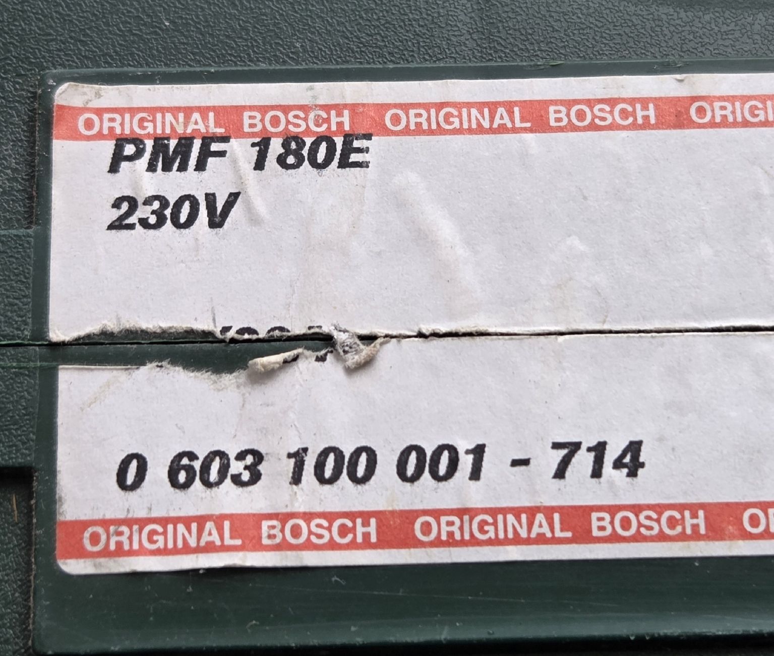 Toutes les machines: Bosch PMF180E Multifunktionsgerät – D'occasion à Klingnau par Groofty69 5