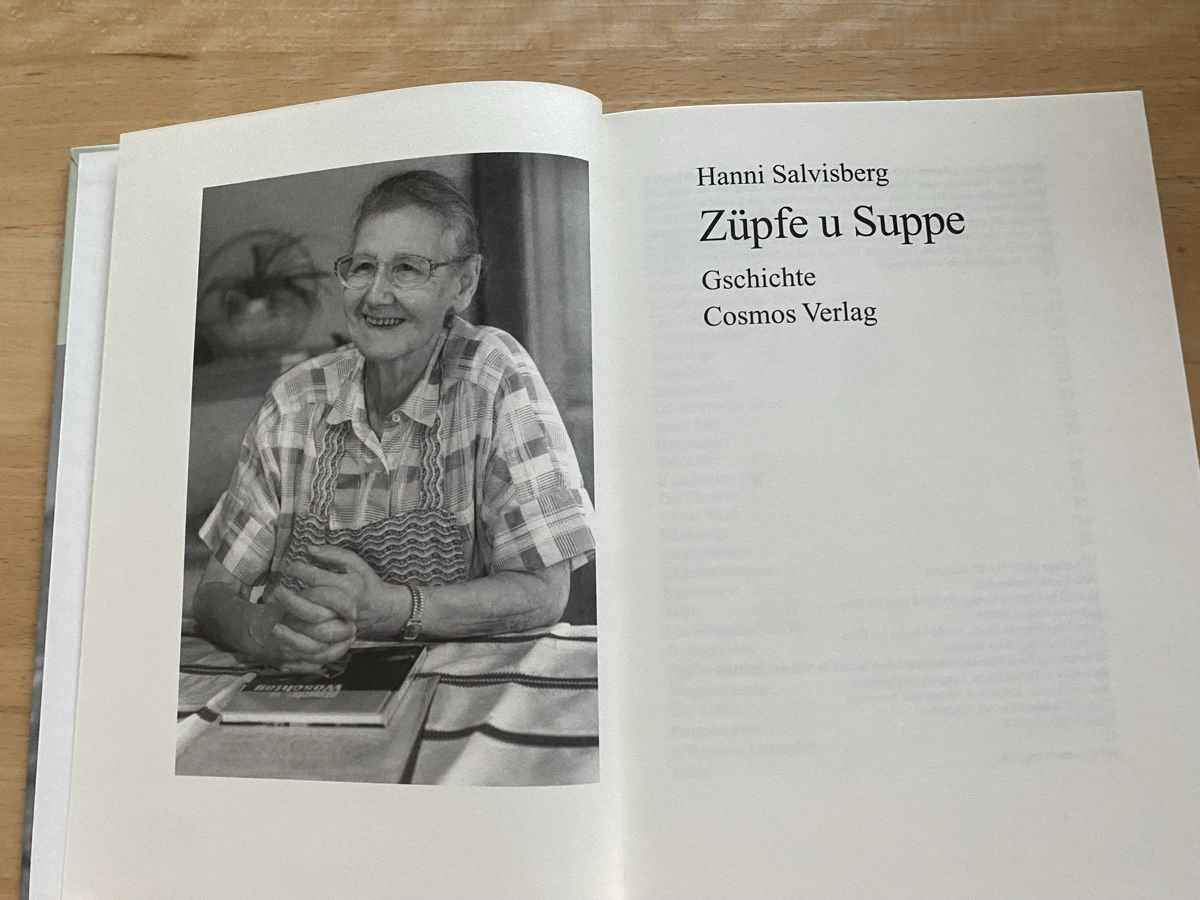 Libri: Züpfe u Suppe / Gschichte - Hanni Salvisberg – Usato da Schwarzenburg venduto da Michellu 4