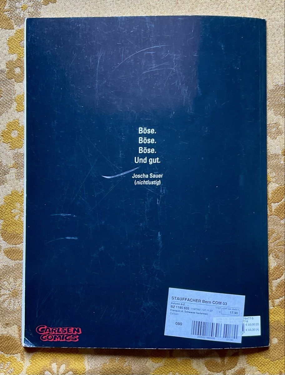 BD: Franquin: Schwarze Gedanken - Kult Comic – D'occasion à Endingen par nathan05 9