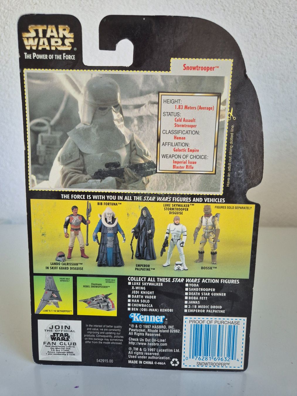 Star Wars Statuette: Star Wars Action Figure - Snowtrooper 1997 – Nuovo e nell'imballaggio originale da Buchs SG venduto da Bray_Law 2