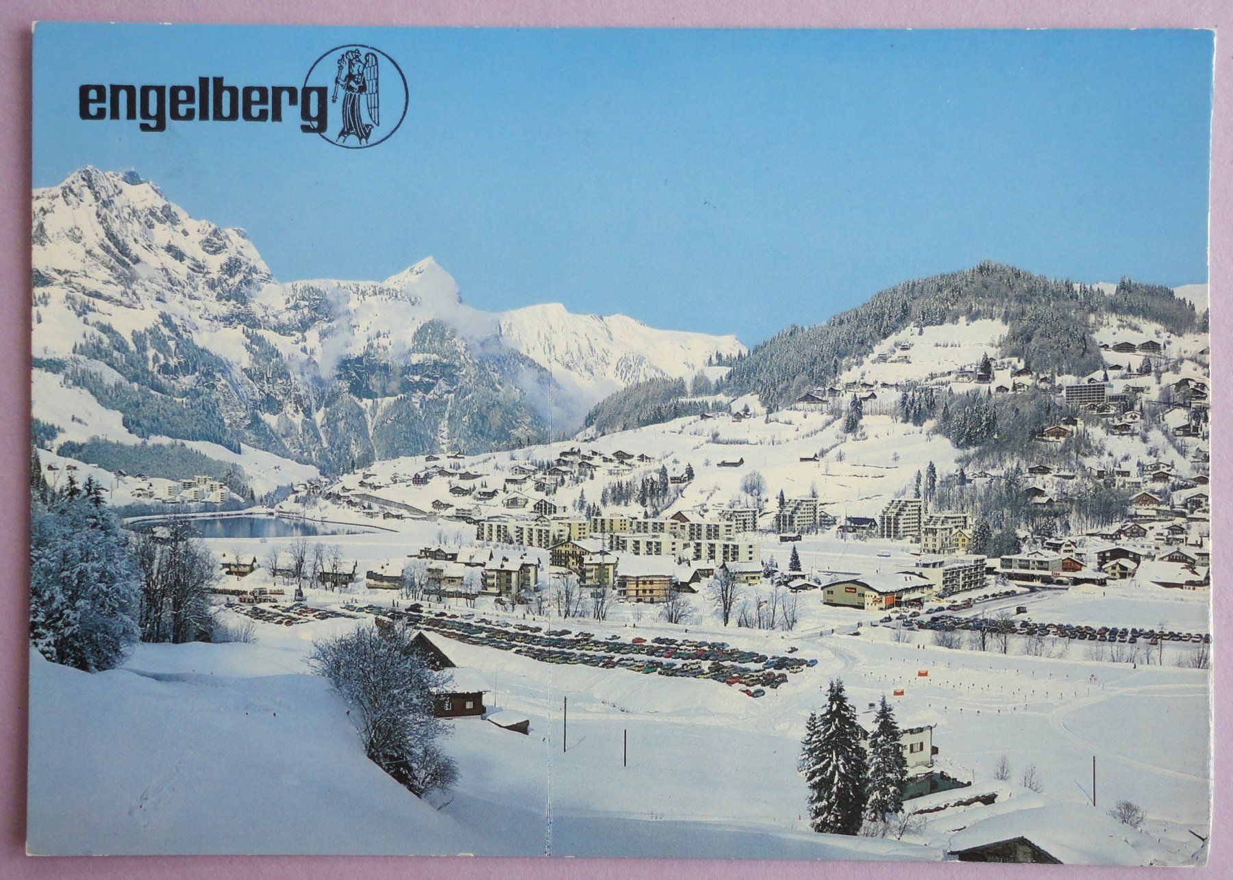 Ansichtskarten: Engelberg 1050-3200 m ü.M. – Gebraucht aus Fétigny von Billy2miny