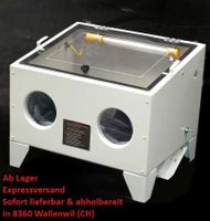 07004 - Sandstrahlgerät SBC 90 + Zubehör Sandstrahler GRAU