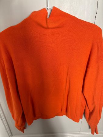 Damen Pullover orange Grösse S guter Zustand