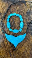 Turkis kette und armband set