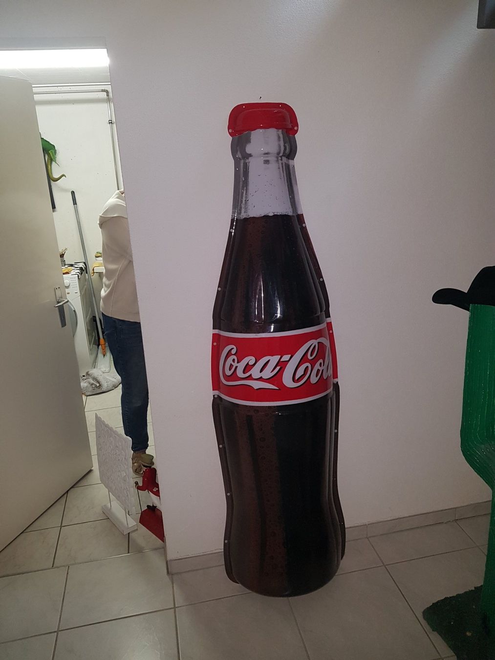 Coca-Cola Flaschen: Coca Cola Flasche Ca.1.8meter Hoch – Gebraucht aus Wallbach von Lorisc