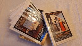 retro Blechdose  mit 8Blech-Postkarten "Orient-Express"