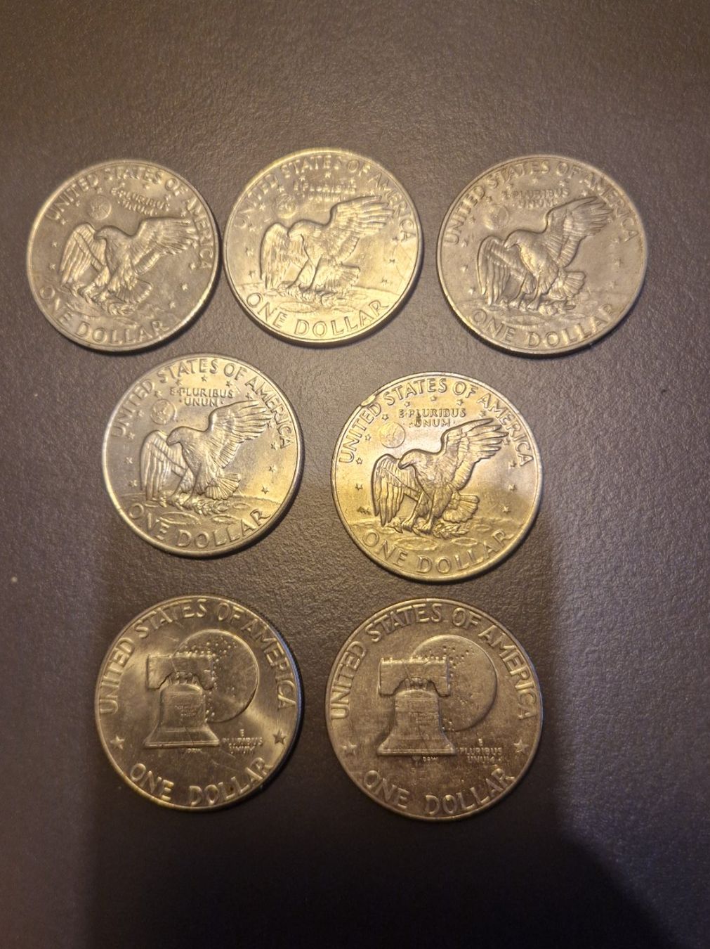 Alle Münzen: 7x One Dollar Liberty Münzen – Gebraucht aus Roggliswil von Crosser17 1