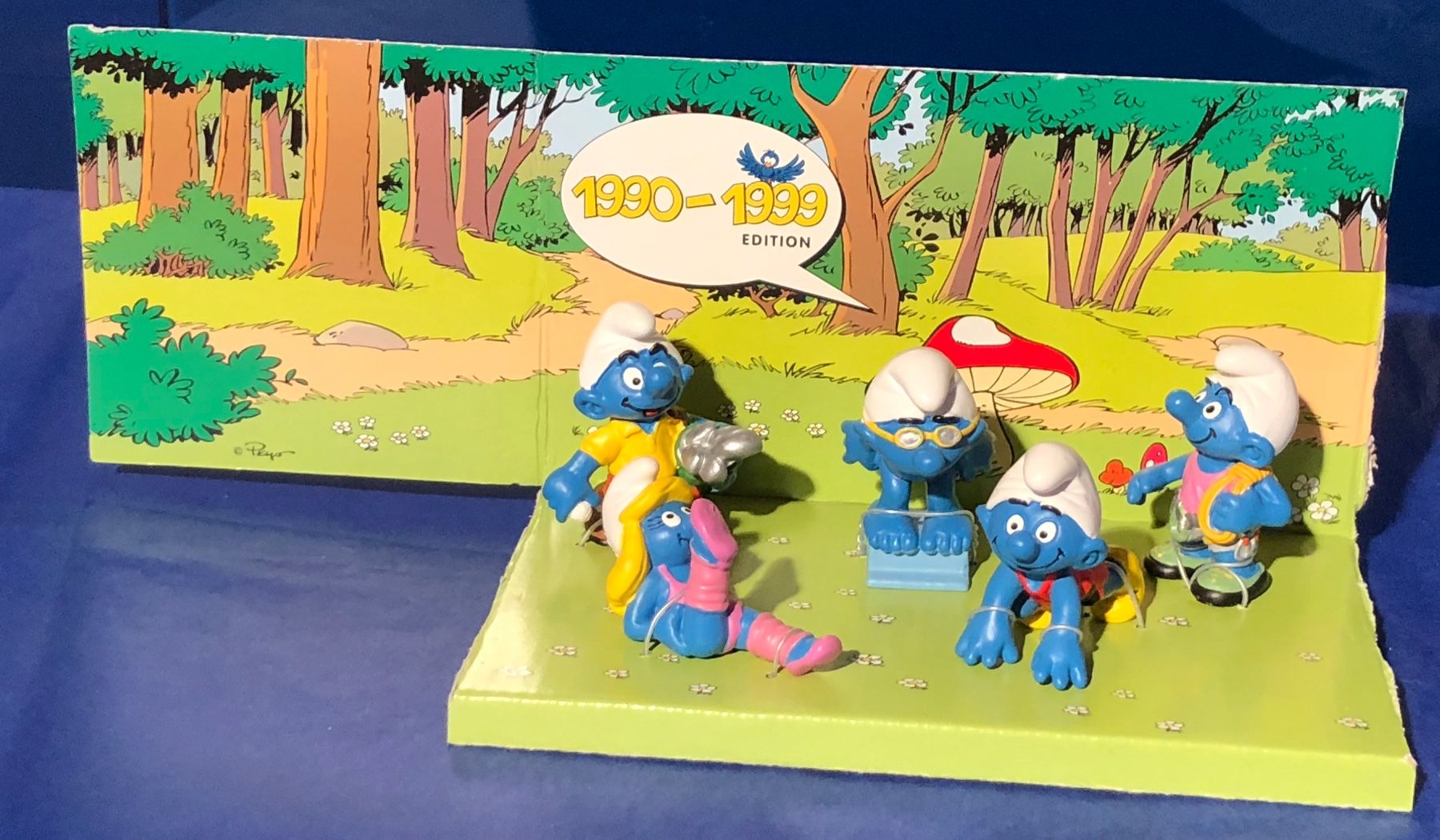 Statuette: Schleich 41258 - Retro Schlumpf Set 1990-99 – Usato da Oberkulm venduto da Weberlisa
