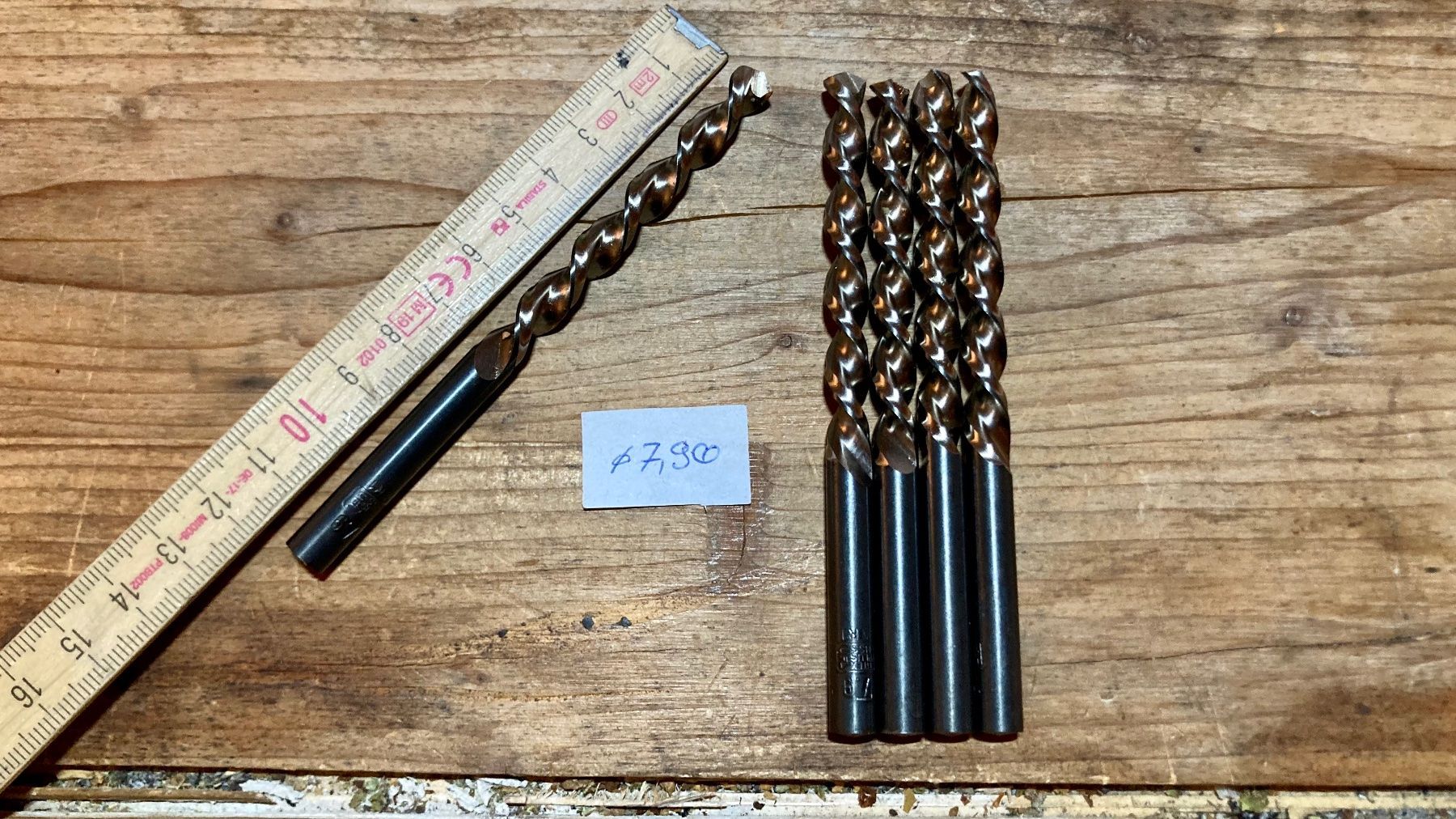 Attrezzi per industria metallurgica: Spiralbohrer DIN 338 - 7,90mm - 1 Stk. – Nuovo (secondo la descrizione) da Arch venduto da bayrischgrill