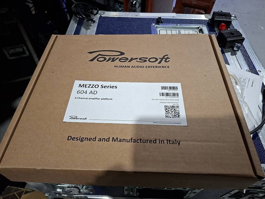 Amplificatori: POWERSOFT MEZZO 604AD DSP endstufe Dante 4x 150W@2Ohm-16Ohm – Usato da Chur venduto da 80808080