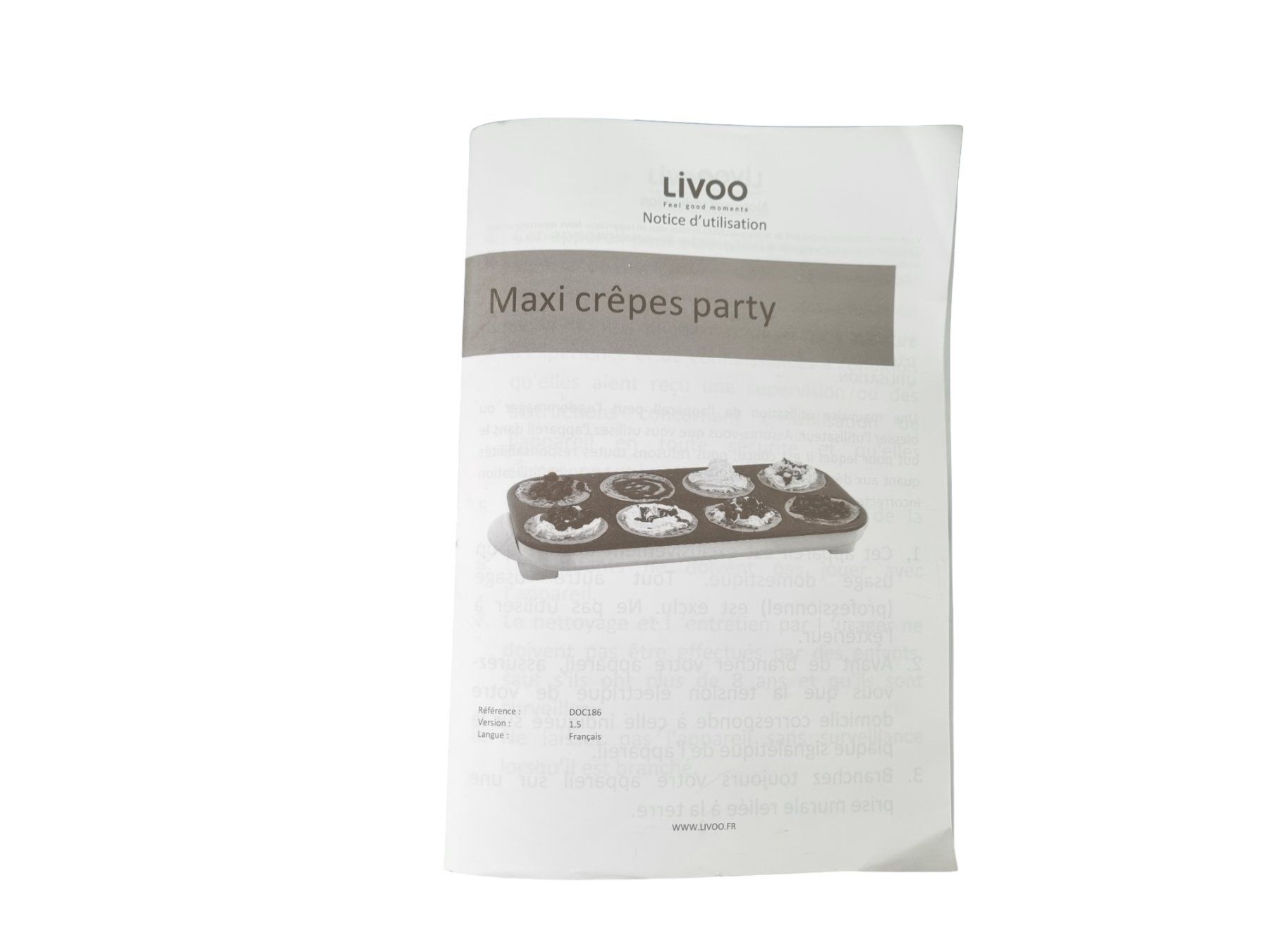 Elettrodomestici da cucina: LIVOO Maxi Crepes Maker – Nuovo (secondo la descrizione) da Wangen b. Olten venduto da Restwert_Wangen 6