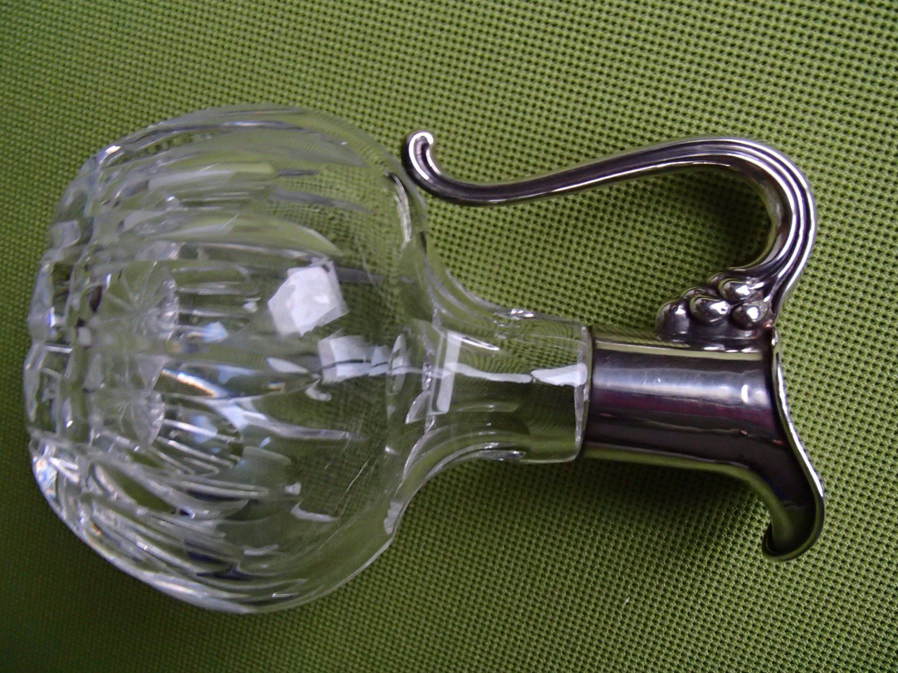 Caraffe: Karaffe mit 835silber Henkel und Ausguss – Usato da Schöfflisdorf venduto da pullux 5