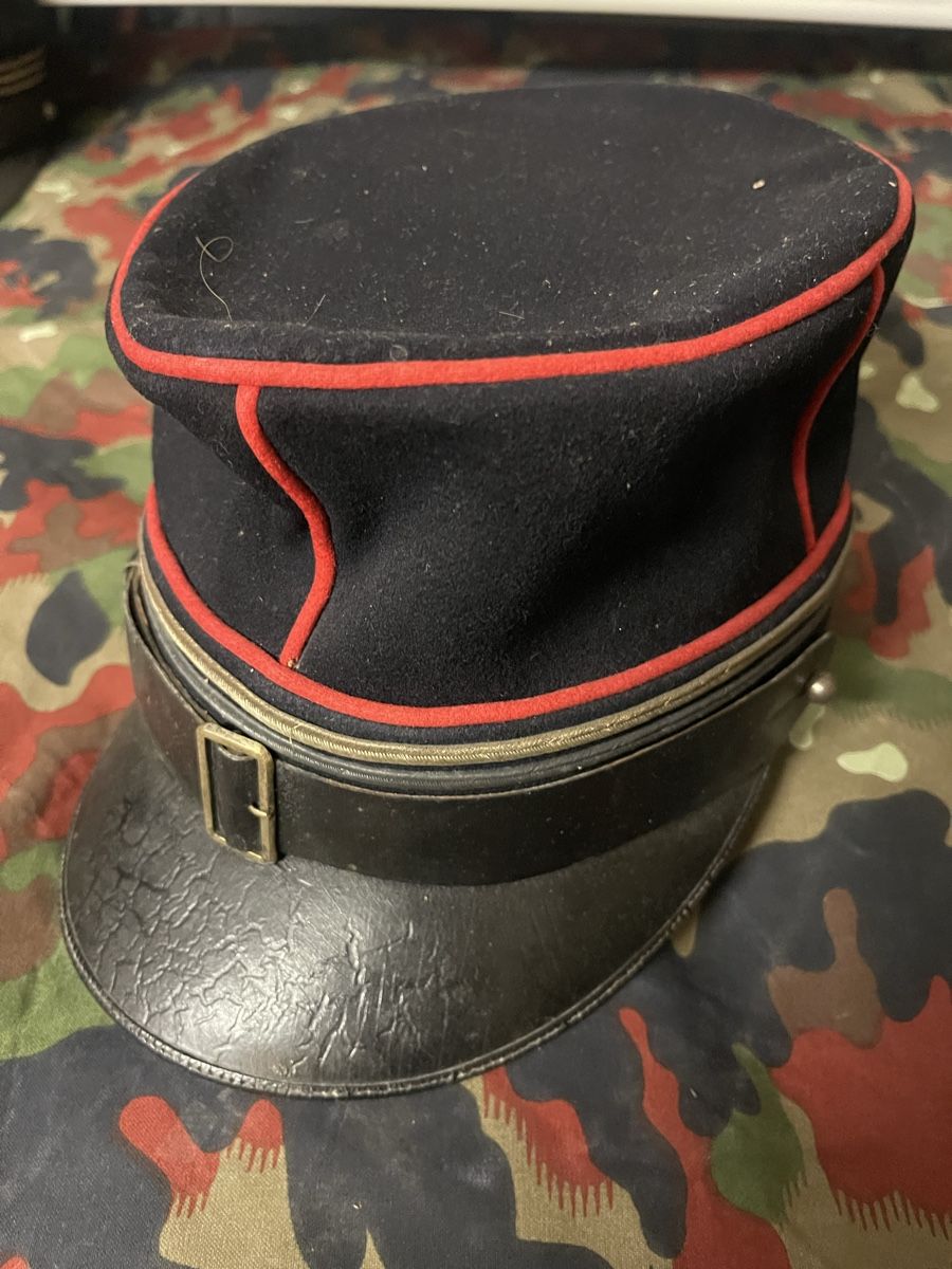 Schweizer Armee Uniformen: Offiziershut 1860er Jahre – Gebraucht aus Basel von torthum