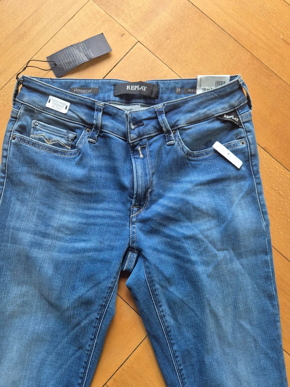 Replay Jeans: Jeans Replay, Grösse 29/32, Damen, Hyperflex – Nuovo e nell'imballaggio originale da Bern venduto da Rudolfs 1