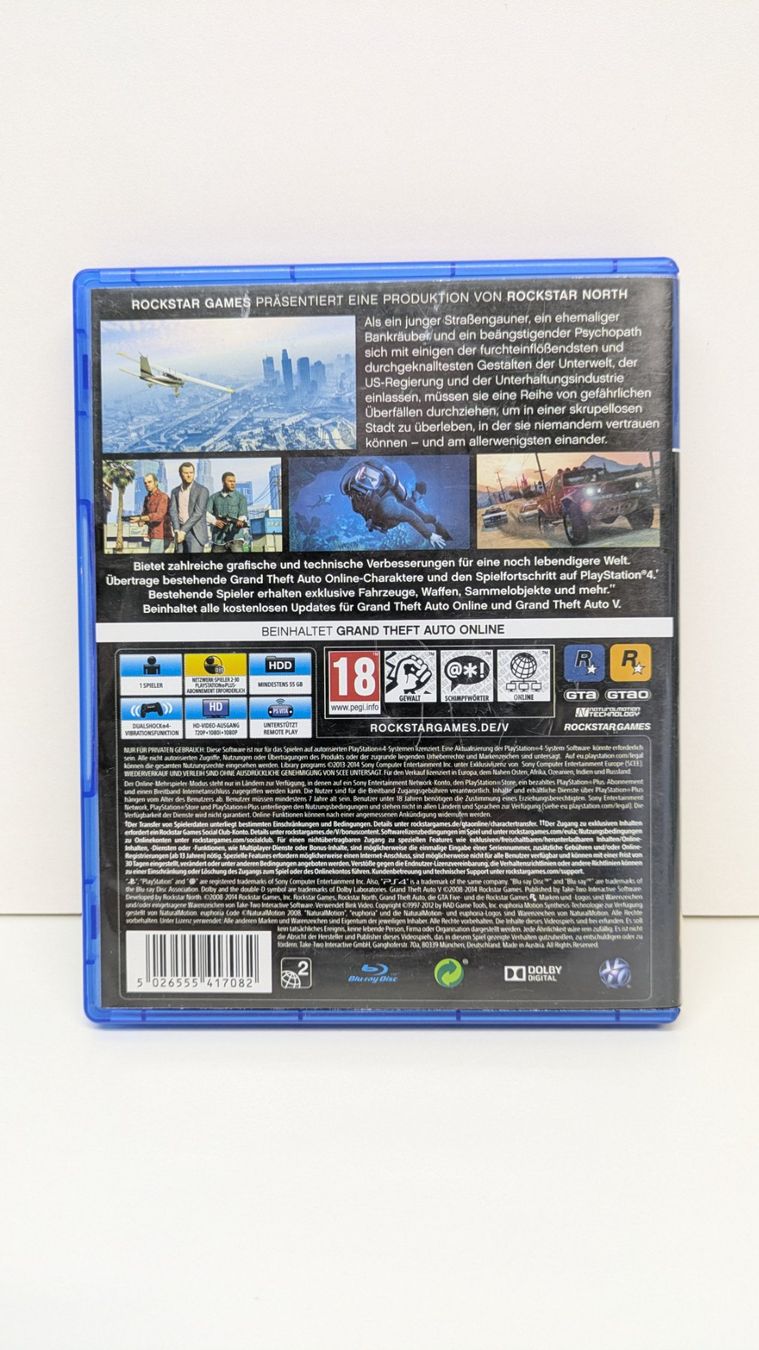 Giochi: Grand Theft Auto V - PlayStation 4 – Usato da Menziken venduto da mame18 2