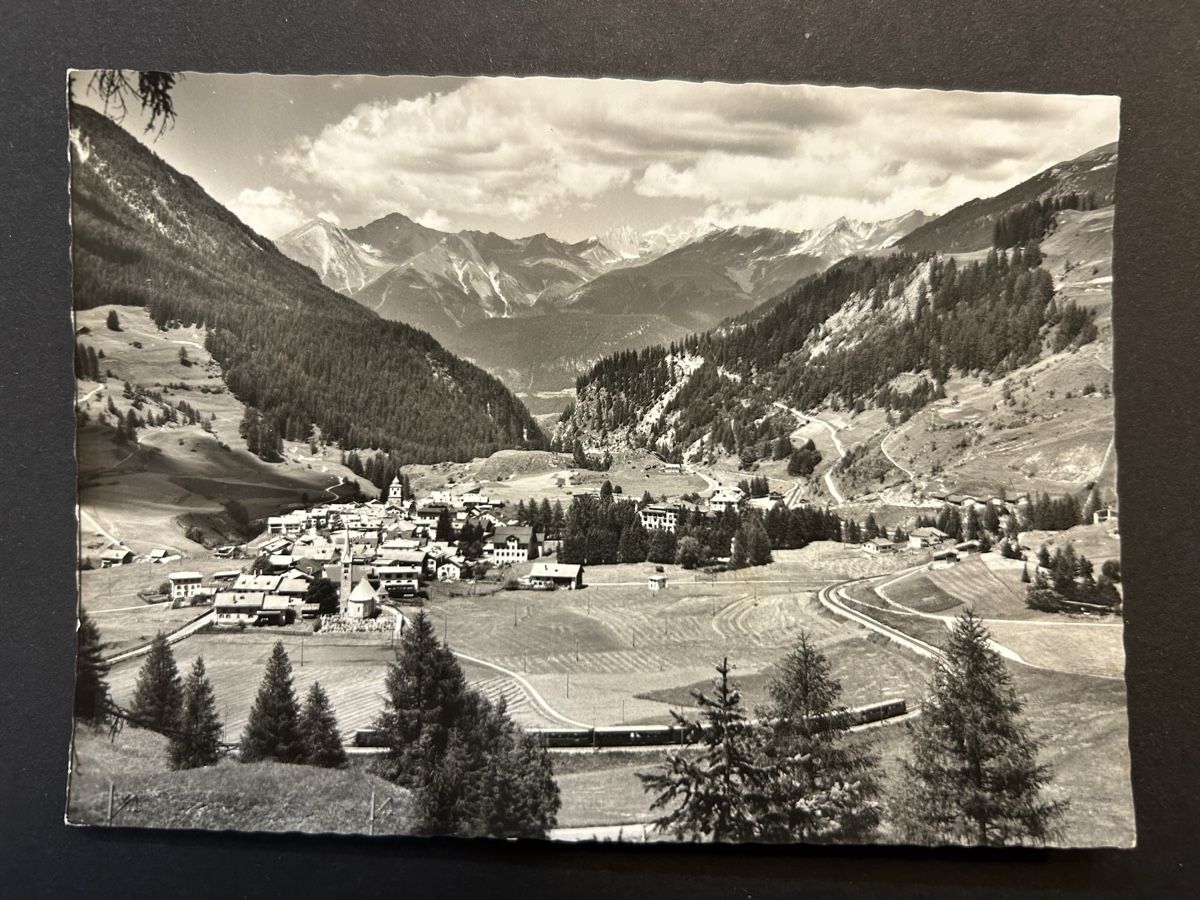 Ansichtskarten: RhB Bergün AK – Gebraucht aus Fanas von Alessio11