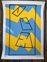 Kunstdruck  von Walter Weiss 1991/ Winterthur