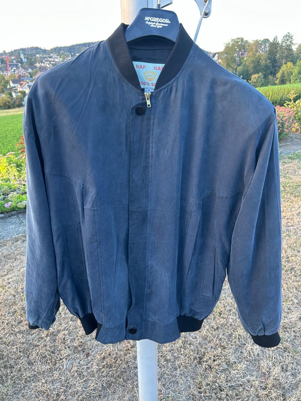 Vestes: Herren-Lumber, 100% Seide, Gr.XL – D'occasion à Russikon par Pebblybeach 1