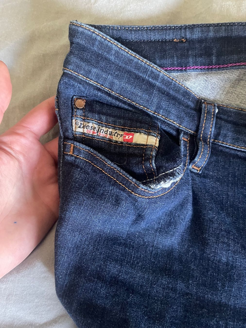 Jeans: Diesel Jeans Dunkelblau – Gebraucht aus Winterthur von Trophy01 2