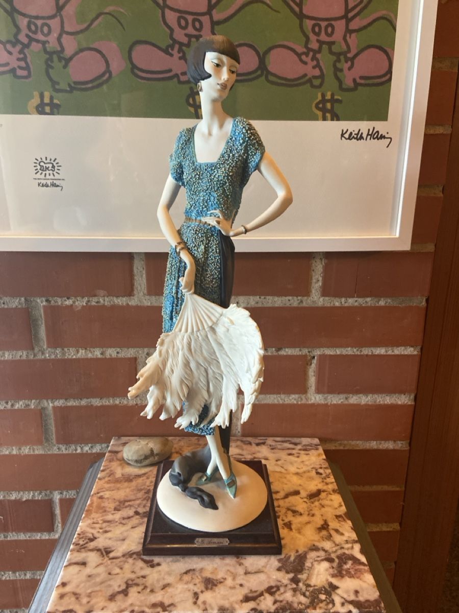 Statuette: Art déco Figur von G. Armani – Usato da Oberwil BL venduto da hr237