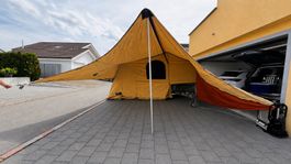 Holtkamper Cocoon-Aero Zeltanhänger. gebraucht guter Zustand