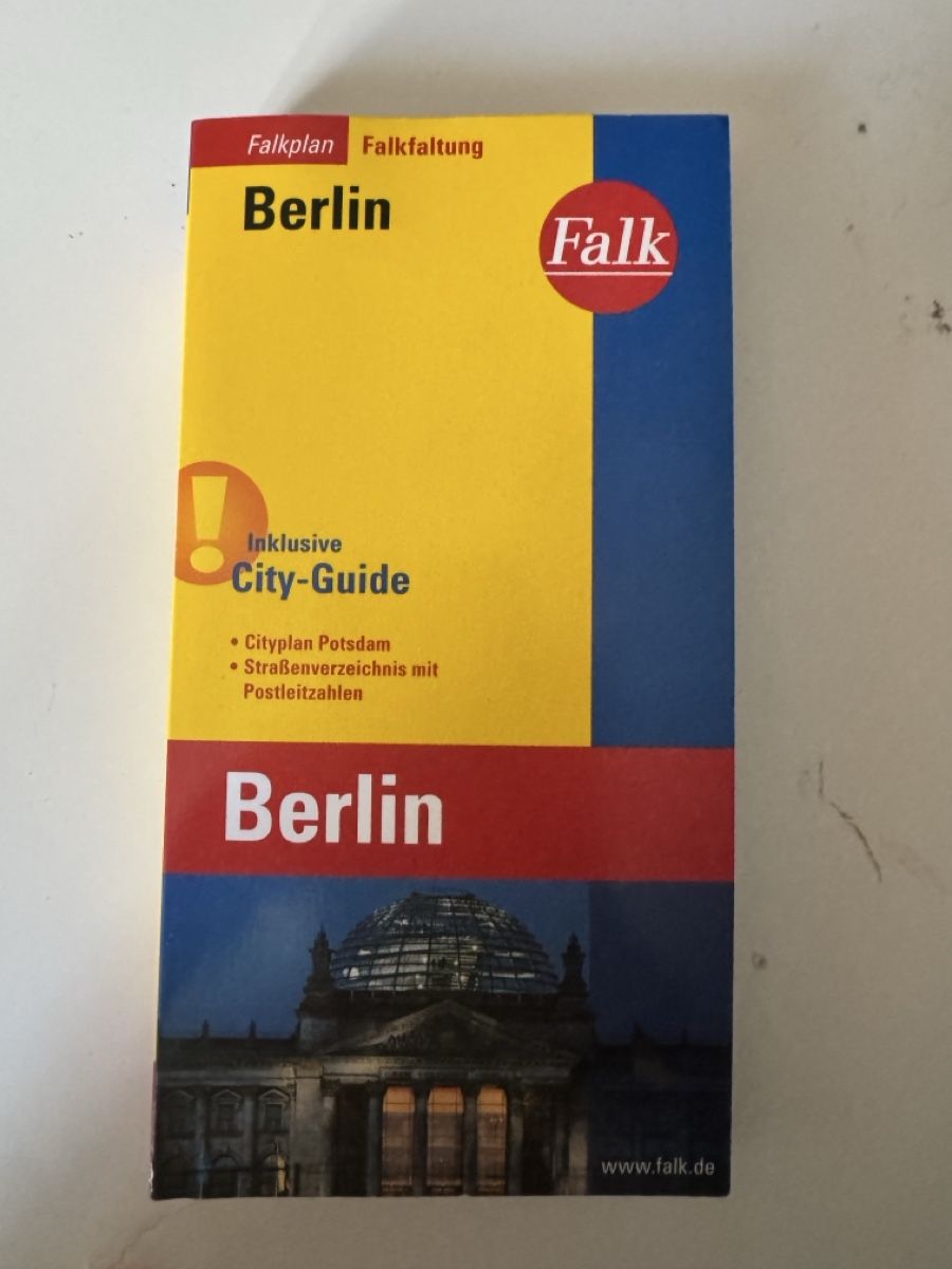 Libri: Falk Plan Berlin City-Guide Falkfaltung – Usato da Wangen SZ venduto da ang_vcw8