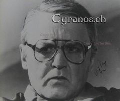 Rod Steiger (1925-2002) Schauspieler- sign. Grossfoto