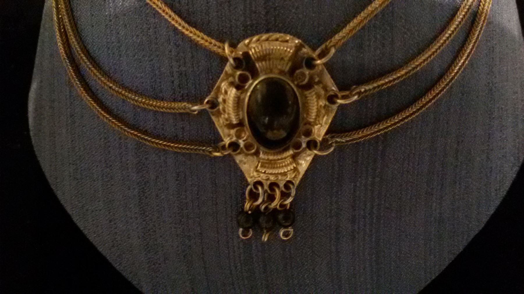 Catenine: Collier Silber mit schwarzem Stein – Usato da Bischofszell venduto da Joachim-115 3