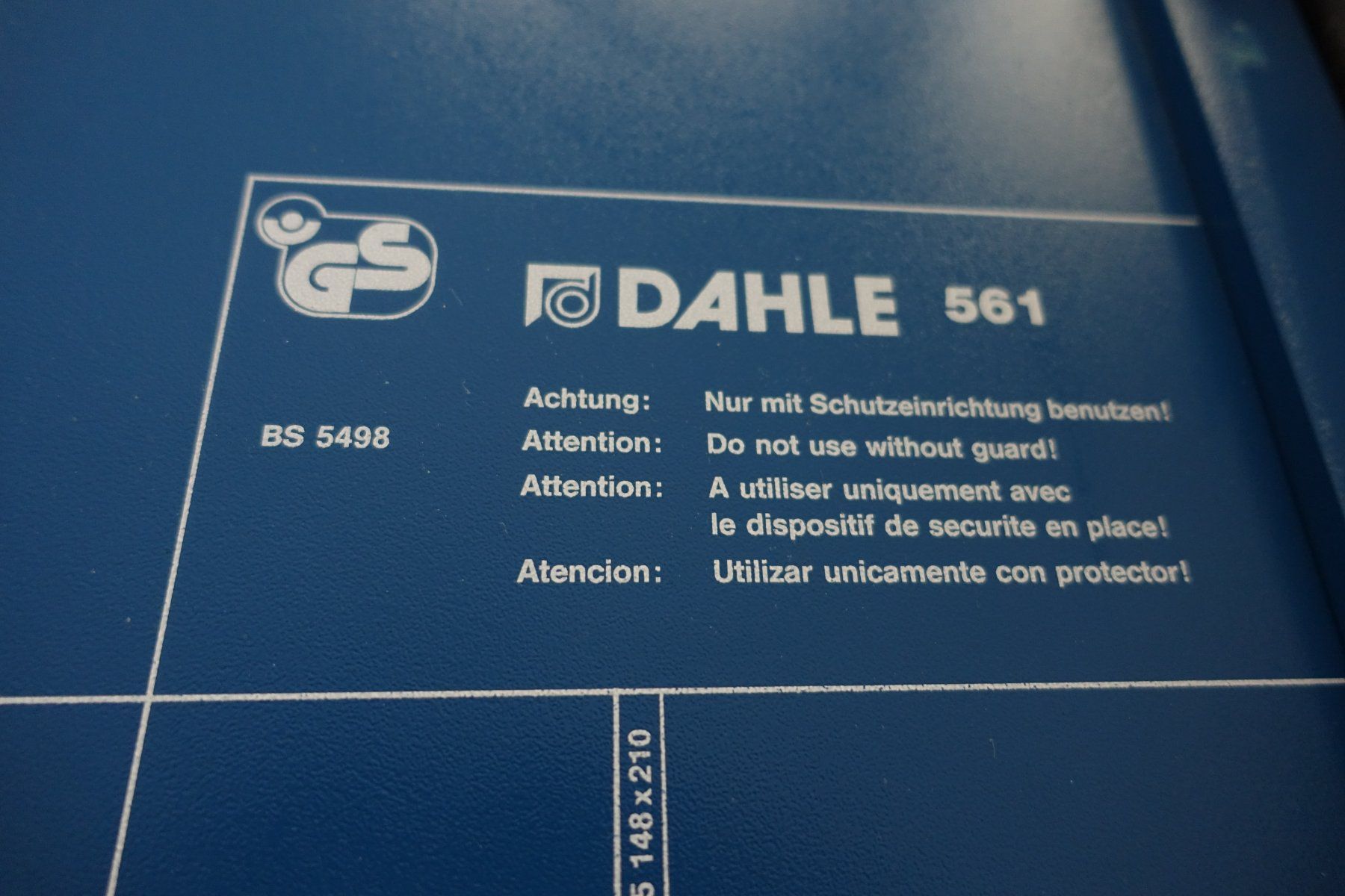 Alle Maschinen: Papierschneider DAHLE 561 – Gebraucht aus Belp von Mazarron58 3