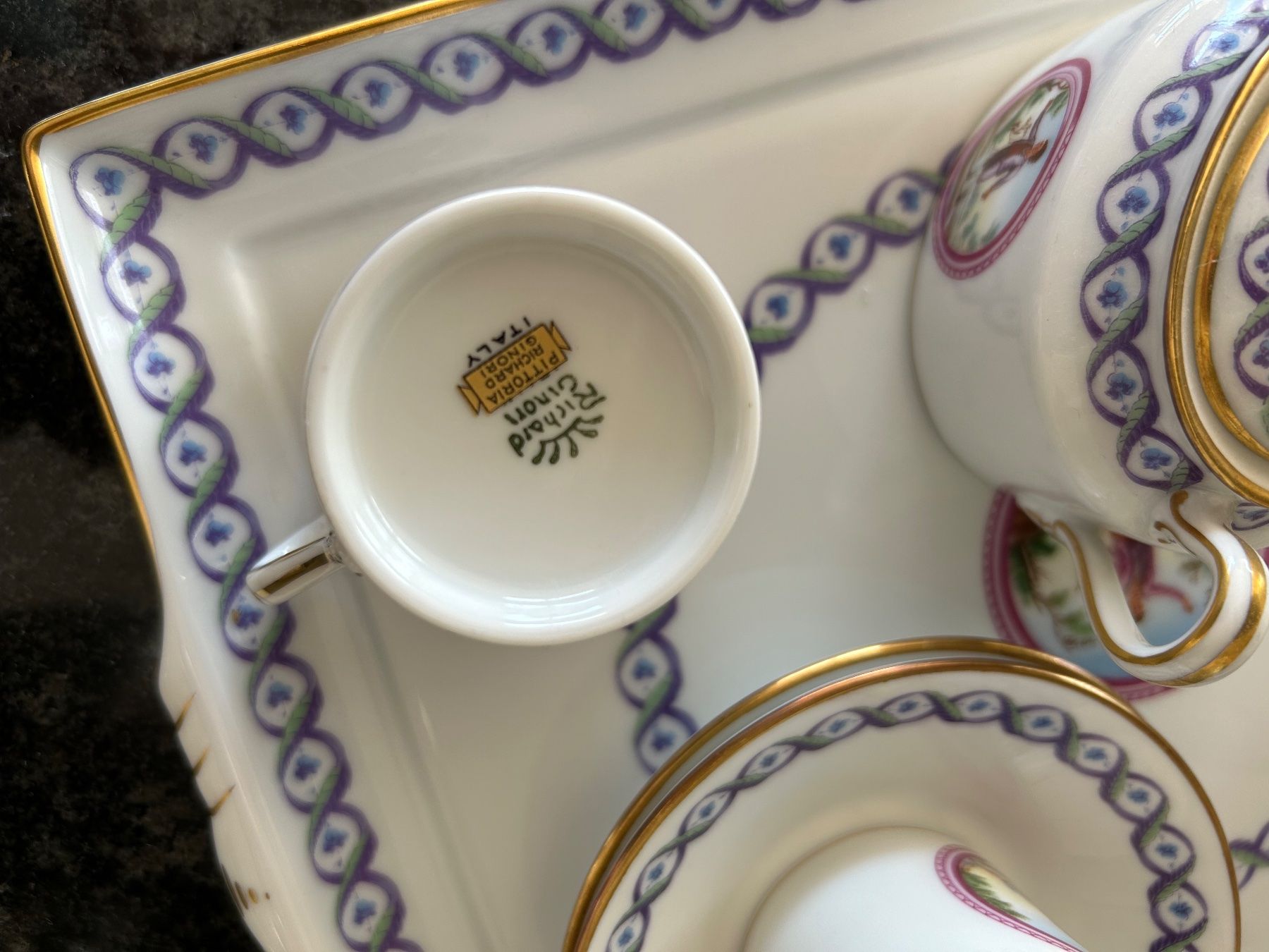 Ginori Set di piatti: Edles Espresso Set – Usato da Huttwil venduto da Alpoehi04 1