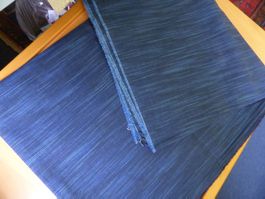 Toller Swiss Stoff dunkelblau meliert 94 x 150 cm