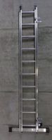 Mehrzweckleiter / 2x 10 Sprossen mit Niveauausgleich