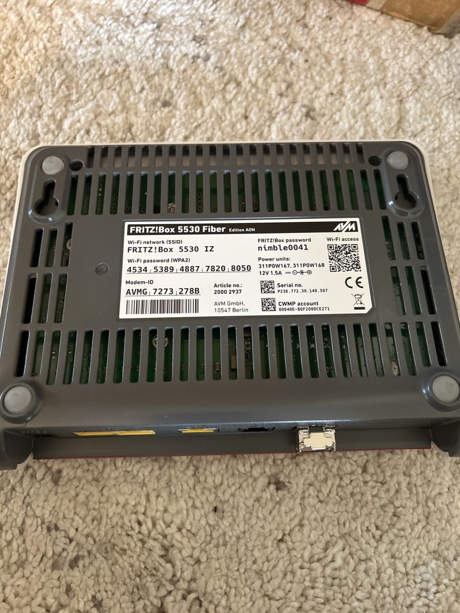 Modem & Router: Fritzbox – Usato da Chur venduto da nic_mnm2 1