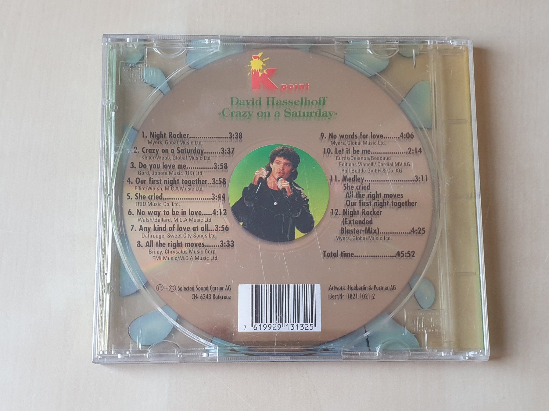 CDs: David Hasselhoff Crazy on Saturday – Gebraucht aus Stansstad von collectorsshop 1