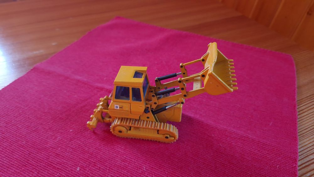 Tractopelle Joal Caterpillar 918f - Véhicule Chantier Miniature D'occasion