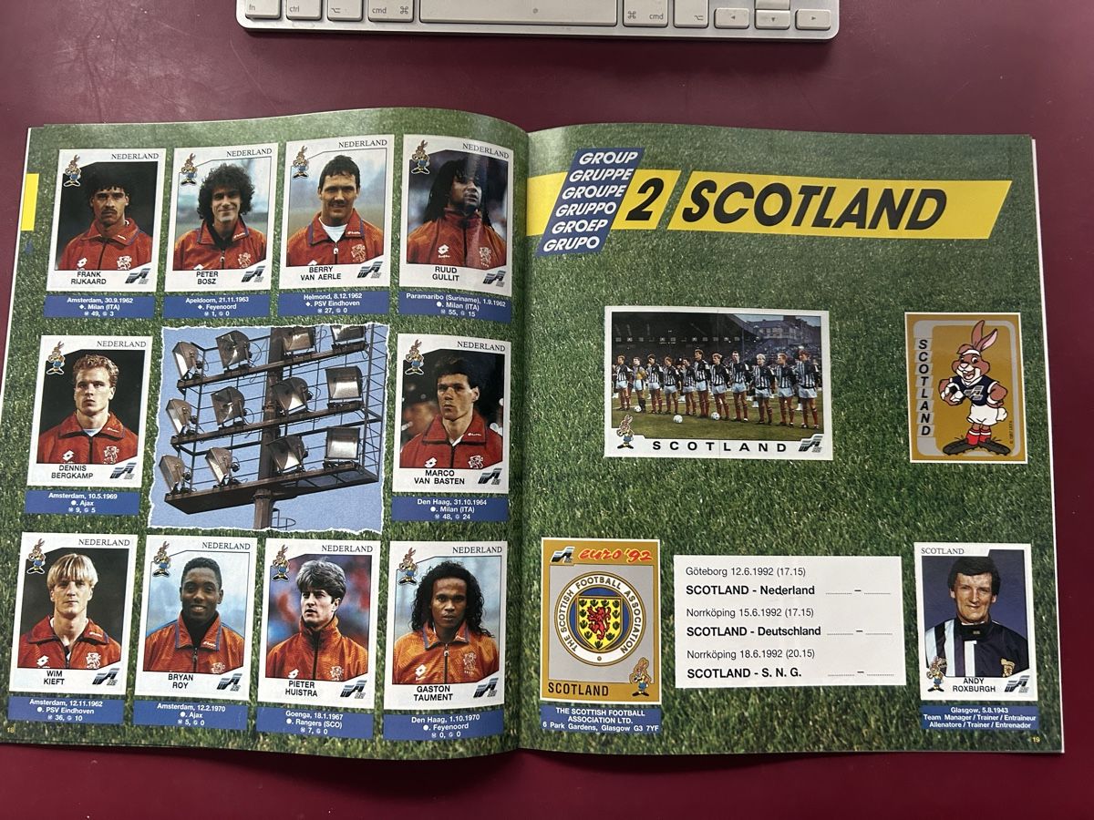 Panini Album: Panini Album Em 1992 Druckversion – Nuovo (secondo la descrizione) da Binningen venduto da Flagello 4