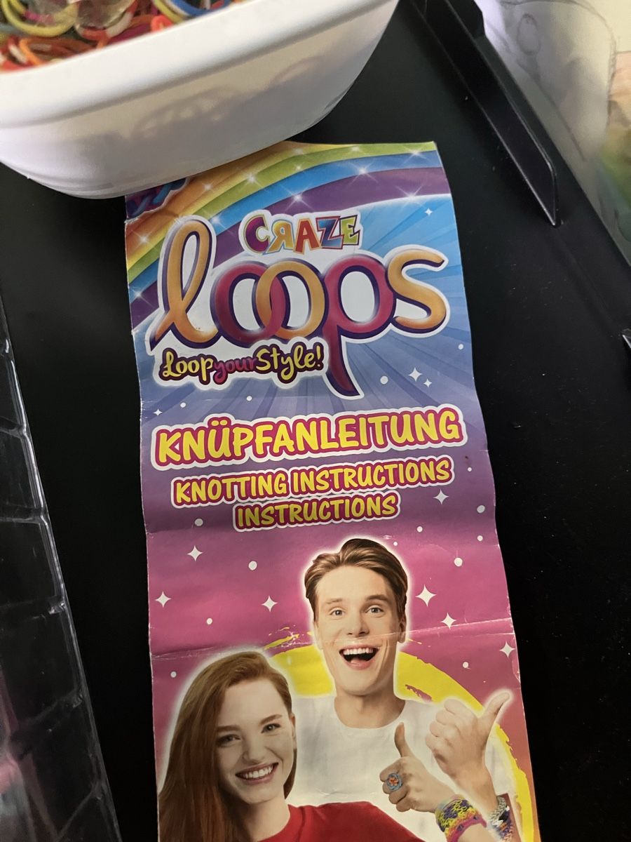 Kit bricolage: Mega Loom Loops Set . Riesen Auswahl an Farben. – Nuovo (secondo la descrizione) da Felsberg venduto da Gletscher76 1
