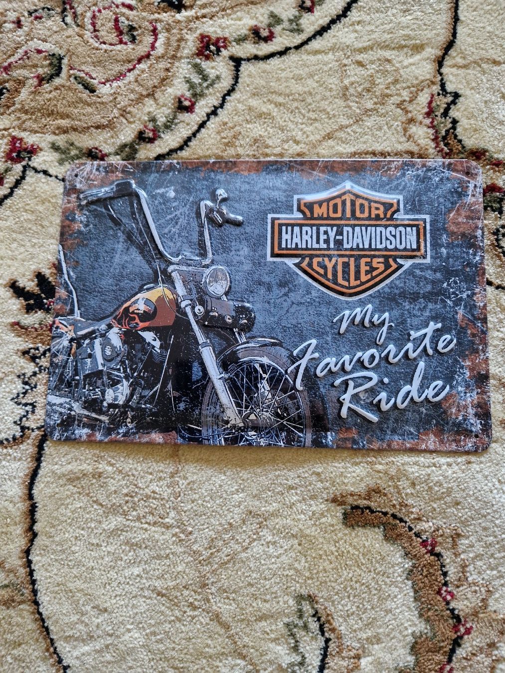 Harley-Davidson Schilder: Harley Blechschild 20x30cm – Gebraucht aus Fahrwangen von Bonsai1972