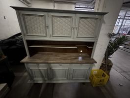 Antiker Landhaus Buffetschrank / Küchenschrank Massivholz